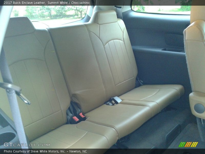 Summit White / Choccachino 2017 Buick Enclave Leather