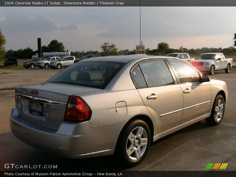 Silverstone Metallic / Titanium Gray 2006 Chevrolet Malibu LT Sedan