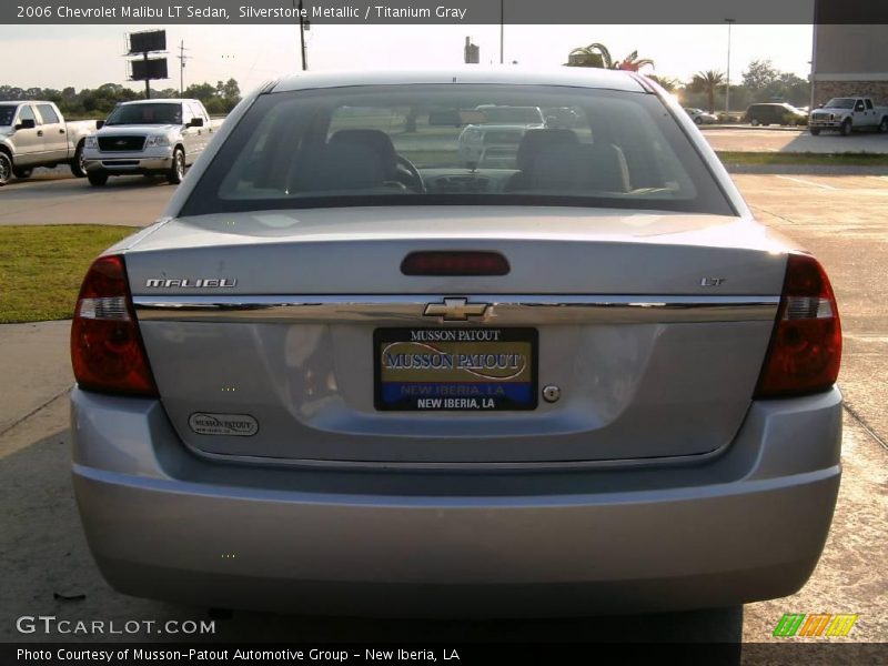 Silverstone Metallic / Titanium Gray 2006 Chevrolet Malibu LT Sedan