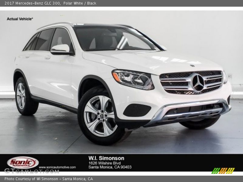 Polar White / Black 2017 Mercedes-Benz GLC 300