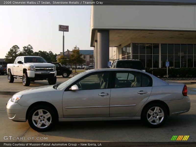 Silverstone Metallic / Titanium Gray 2006 Chevrolet Malibu LT Sedan