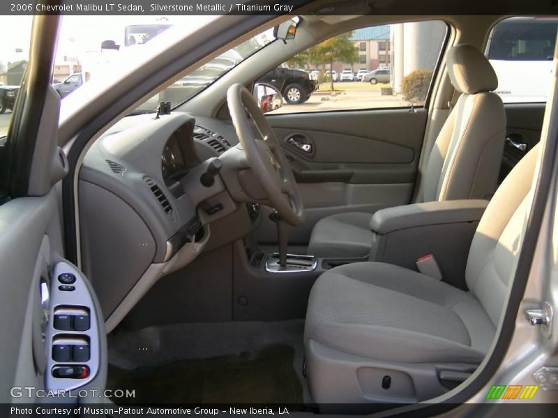 Silverstone Metallic / Titanium Gray 2006 Chevrolet Malibu LT Sedan
