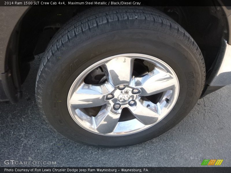 Maximum Steel Metallic / Black/Diesel Gray 2014 Ram 1500 SLT Crew Cab 4x4