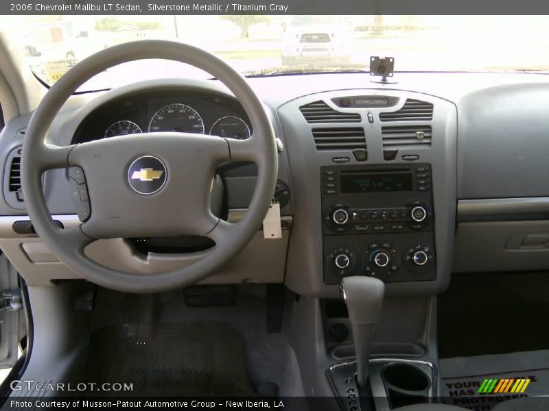Silverstone Metallic / Titanium Gray 2006 Chevrolet Malibu LT Sedan