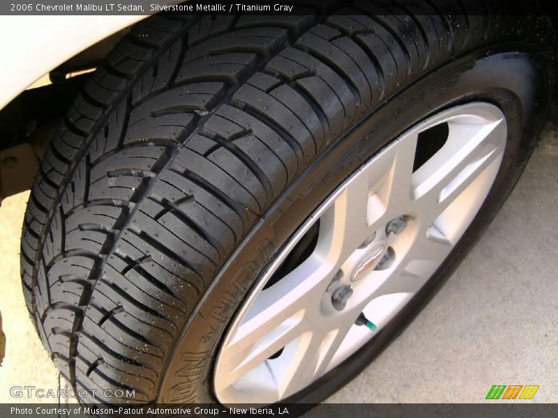 Silverstone Metallic / Titanium Gray 2006 Chevrolet Malibu LT Sedan