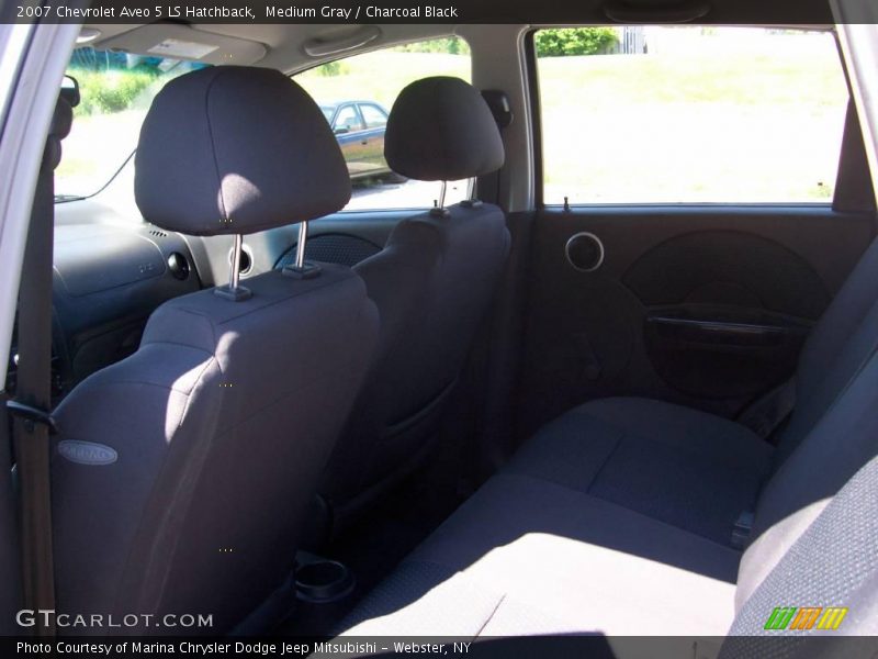 Medium Gray / Charcoal Black 2007 Chevrolet Aveo 5 LS Hatchback