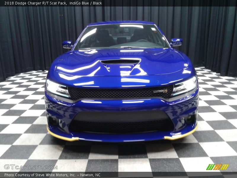 IndiGo Blue / Black 2018 Dodge Charger R/T Scat Pack