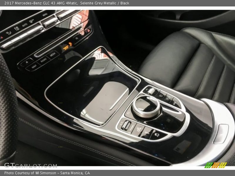 Selenite Grey Metallic / Black 2017 Mercedes-Benz GLC 43 AMG 4Matic