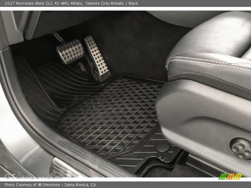Selenite Grey Metallic / Black 2017 Mercedes-Benz GLC 43 AMG 4Matic