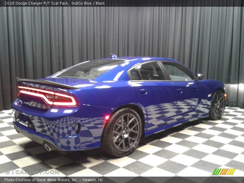 IndiGo Blue / Black 2018 Dodge Charger R/T Scat Pack
