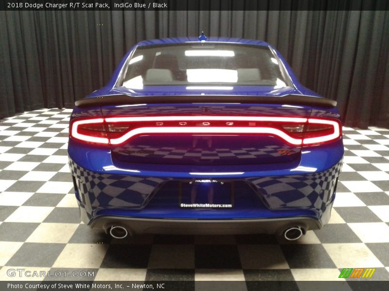 IndiGo Blue / Black 2018 Dodge Charger R/T Scat Pack