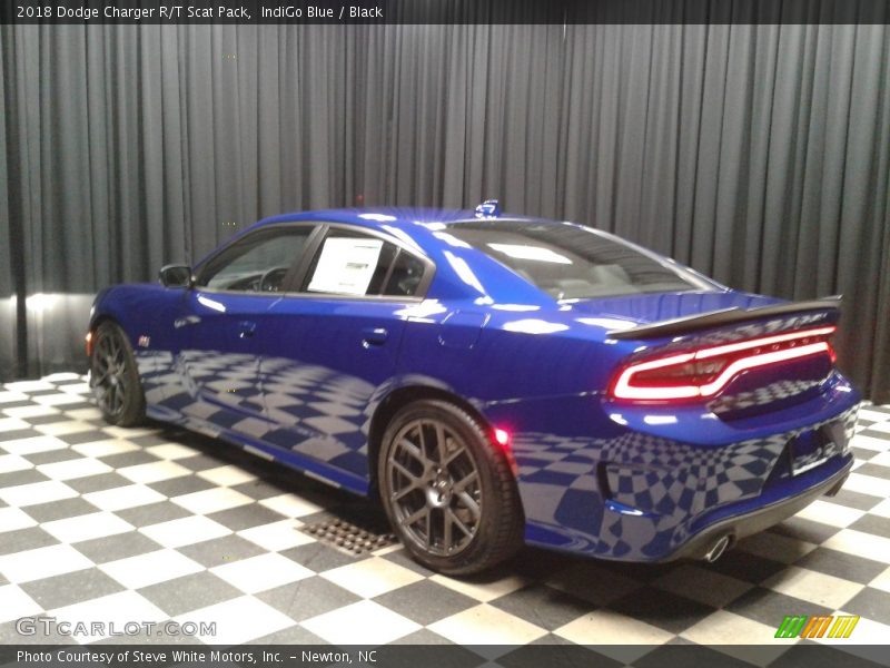 IndiGo Blue / Black 2018 Dodge Charger R/T Scat Pack