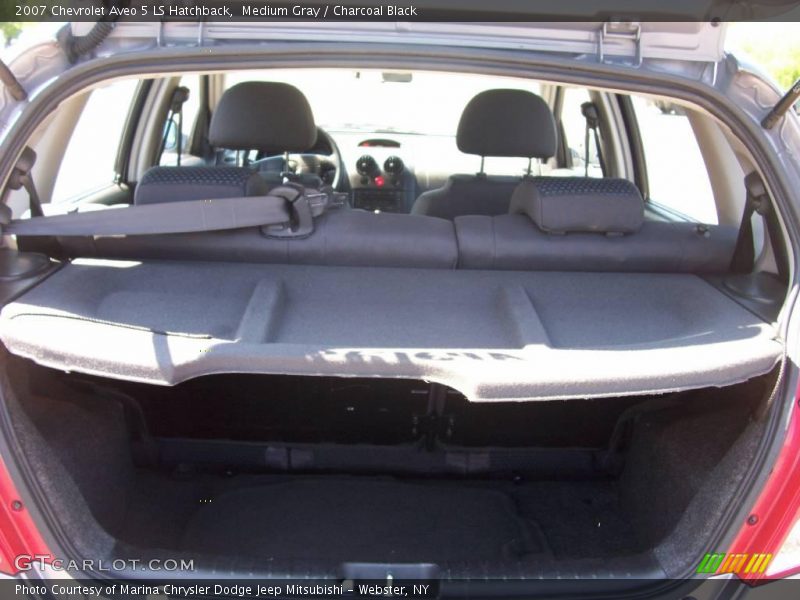Medium Gray / Charcoal Black 2007 Chevrolet Aveo 5 LS Hatchback