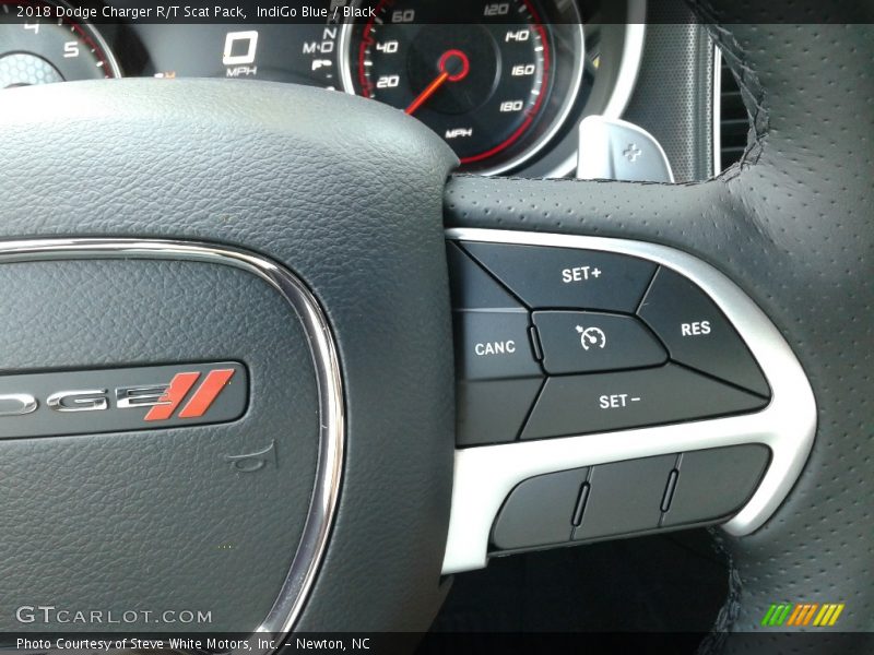 IndiGo Blue / Black 2018 Dodge Charger R/T Scat Pack