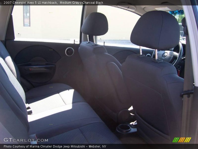 Medium Gray / Charcoal Black 2007 Chevrolet Aveo 5 LS Hatchback