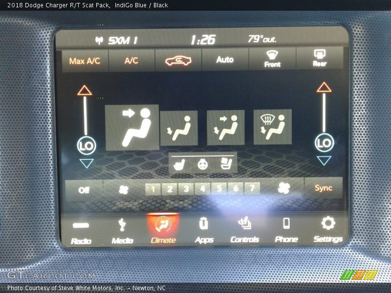 IndiGo Blue / Black 2018 Dodge Charger R/T Scat Pack