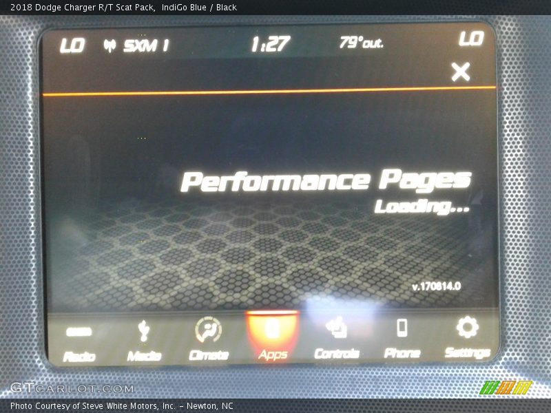 IndiGo Blue / Black 2018 Dodge Charger R/T Scat Pack