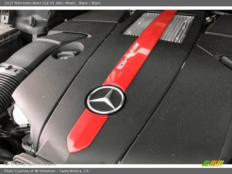 Black / Black 2017 Mercedes-Benz GLE 43 AMG 4Matic