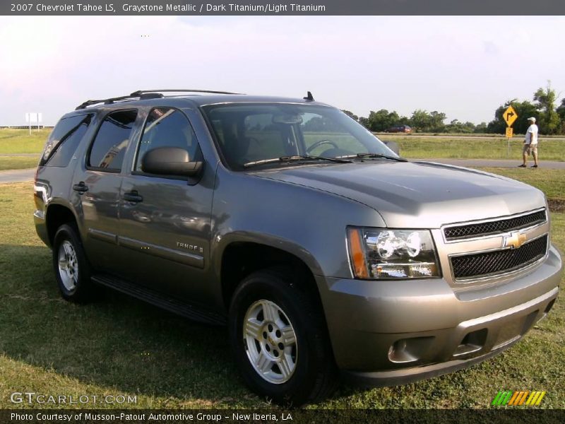 Graystone Metallic / Dark Titanium/Light Titanium 2007 Chevrolet Tahoe LS