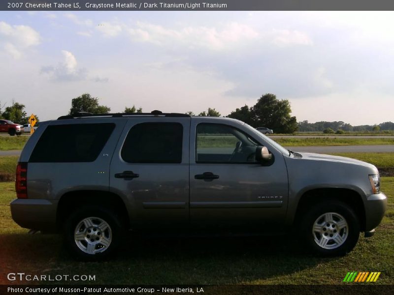 Graystone Metallic / Dark Titanium/Light Titanium 2007 Chevrolet Tahoe LS