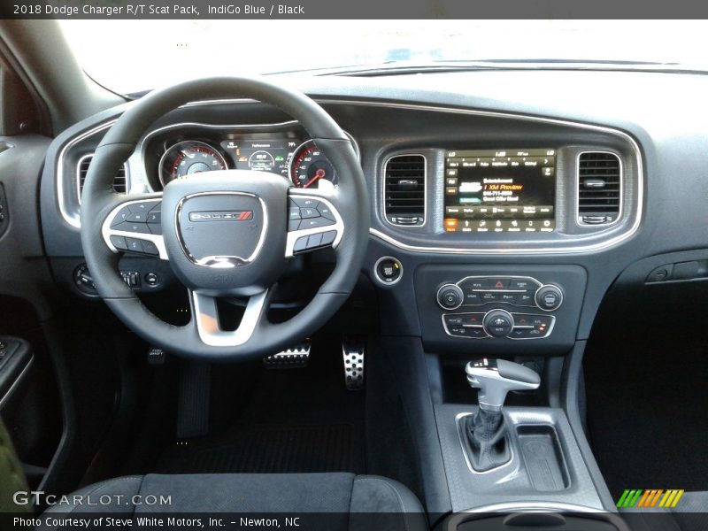 IndiGo Blue / Black 2018 Dodge Charger R/T Scat Pack