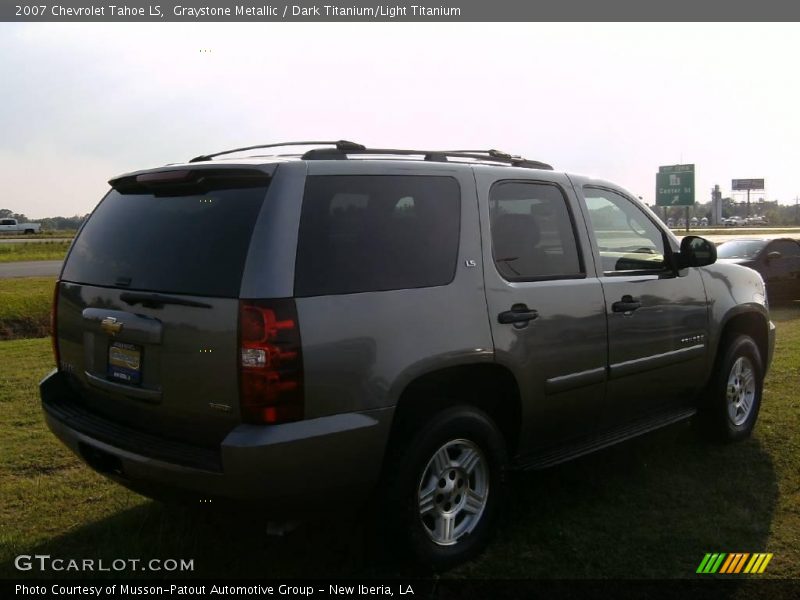 Graystone Metallic / Dark Titanium/Light Titanium 2007 Chevrolet Tahoe LS