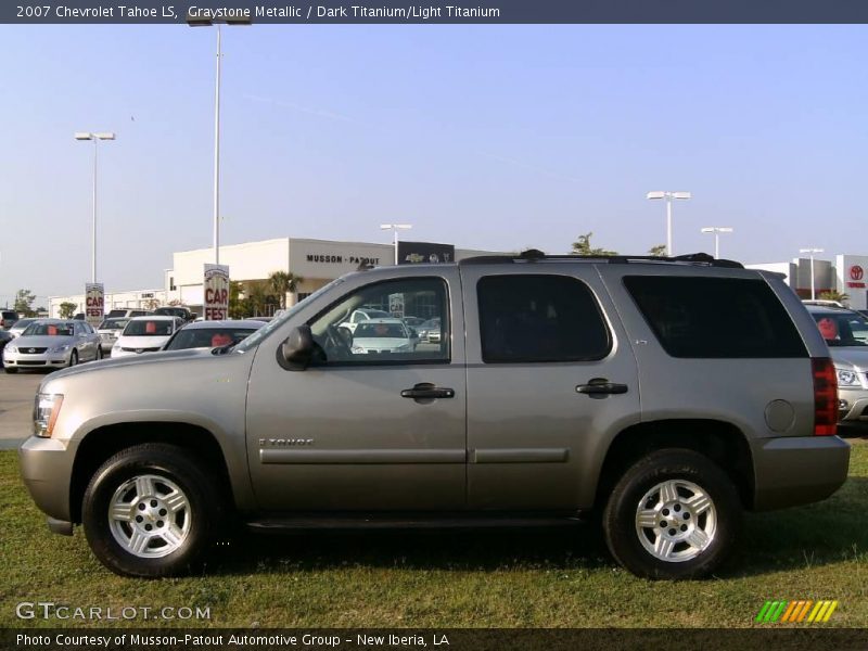 Graystone Metallic / Dark Titanium/Light Titanium 2007 Chevrolet Tahoe LS