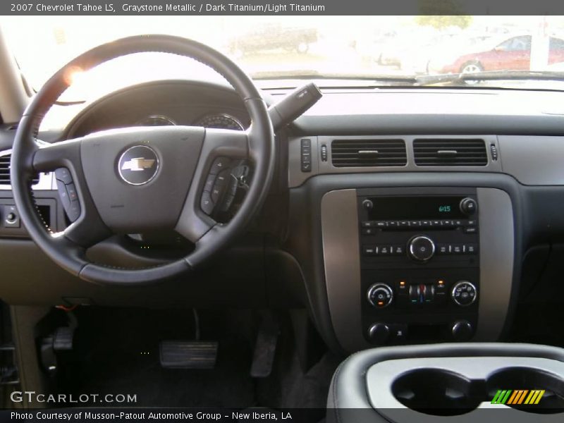 Graystone Metallic / Dark Titanium/Light Titanium 2007 Chevrolet Tahoe LS
