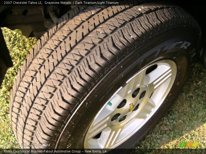 Graystone Metallic / Dark Titanium/Light Titanium 2007 Chevrolet Tahoe LS
