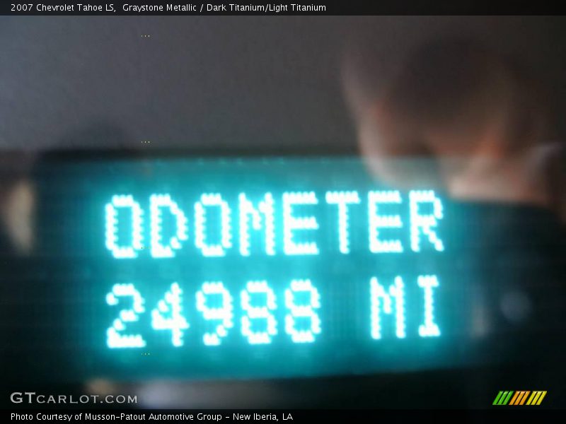 Graystone Metallic / Dark Titanium/Light Titanium 2007 Chevrolet Tahoe LS