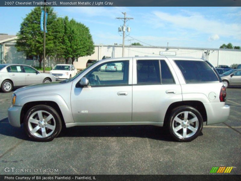 Moondust Metallic / Light Gray 2007 Chevrolet TrailBlazer SS