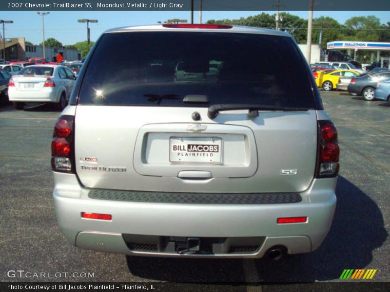 Moondust Metallic / Light Gray 2007 Chevrolet TrailBlazer SS