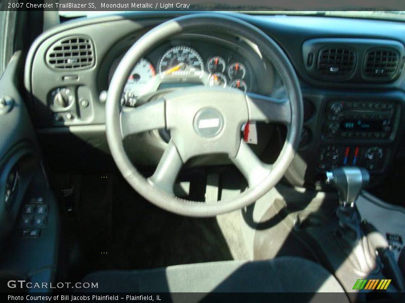 Moondust Metallic / Light Gray 2007 Chevrolet TrailBlazer SS