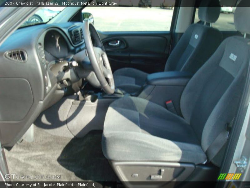 Moondust Metallic / Light Gray 2007 Chevrolet TrailBlazer SS