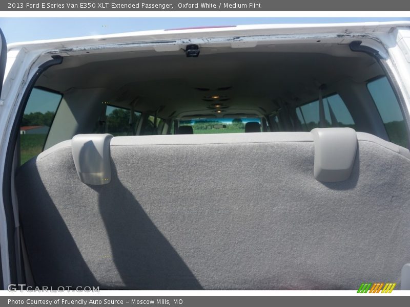 Oxford White / Medium Flint 2013 Ford E Series Van E350 XLT Extended Passenger