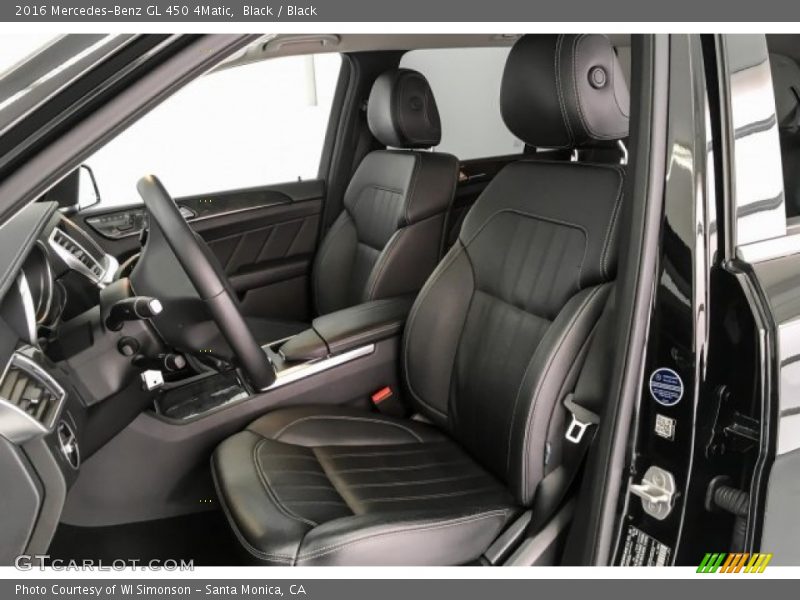 Black / Black 2016 Mercedes-Benz GL 450 4Matic