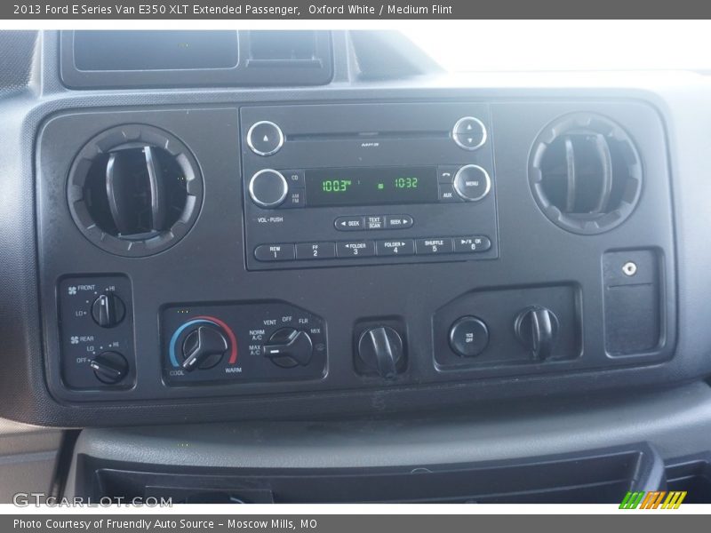Oxford White / Medium Flint 2013 Ford E Series Van E350 XLT Extended Passenger