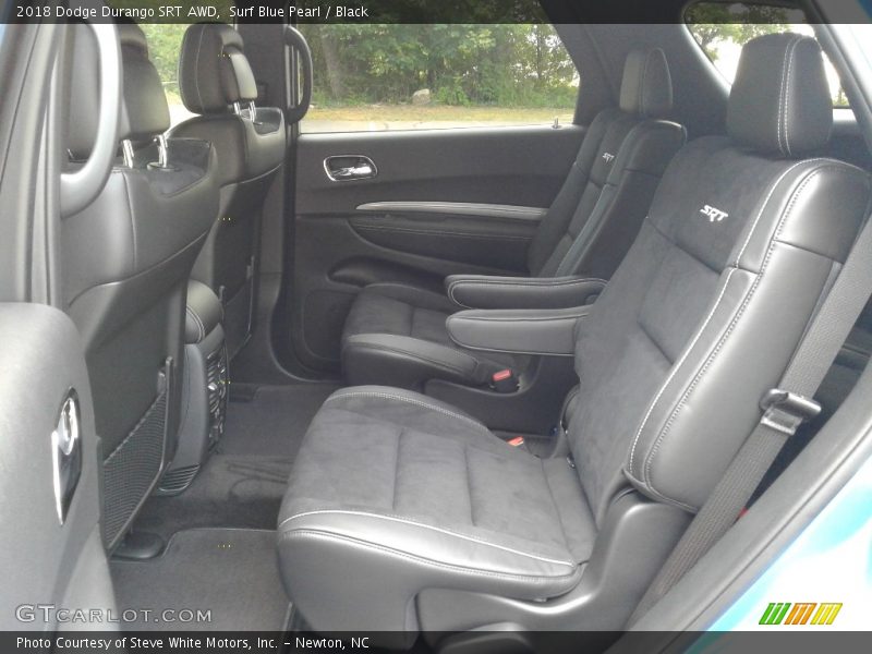 Rear Seat of 2018 Durango SRT AWD