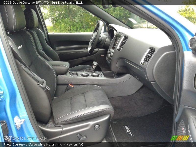 Surf Blue Pearl / Black 2018 Dodge Durango SRT AWD
