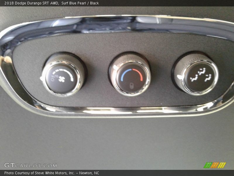 Controls of 2018 Durango SRT AWD