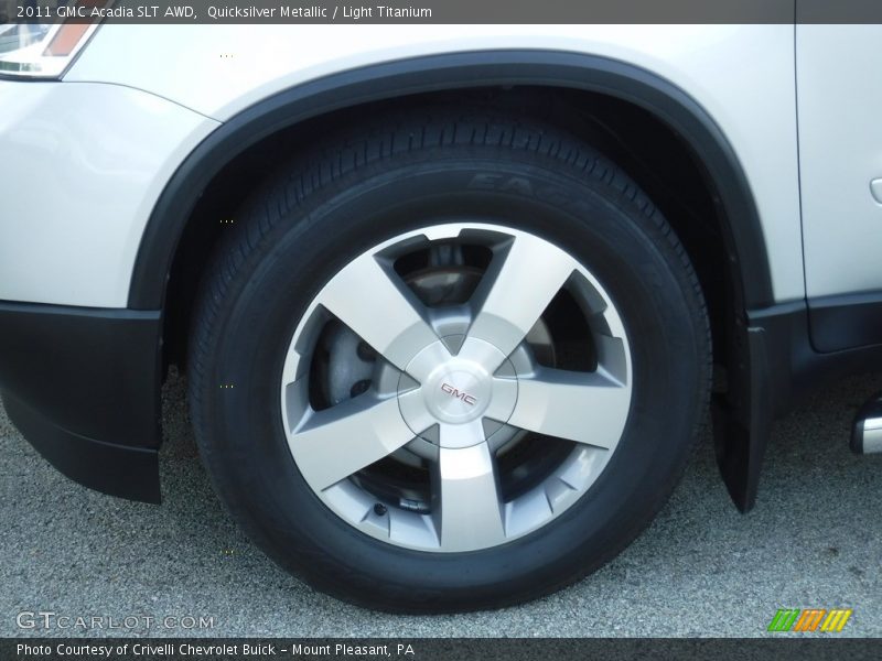 Quicksilver Metallic / Light Titanium 2011 GMC Acadia SLT AWD
