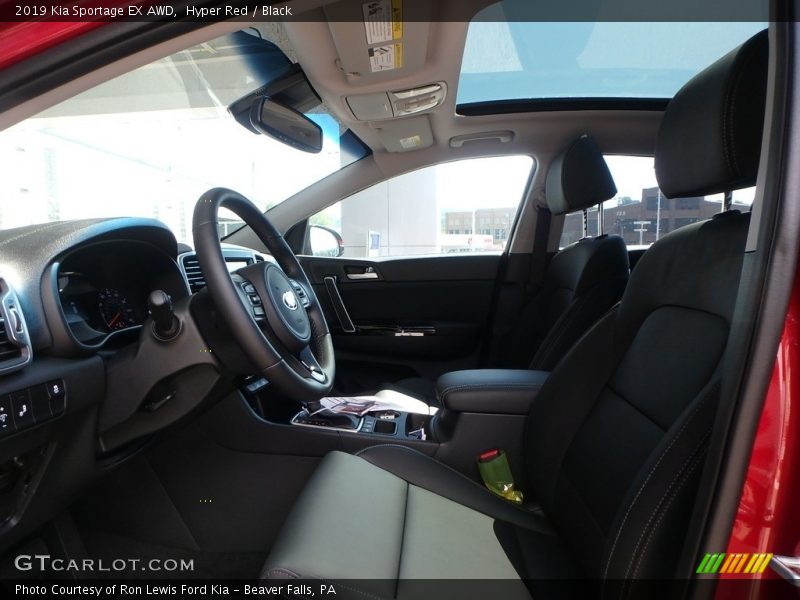 Hyper Red / Black 2019 Kia Sportage EX AWD