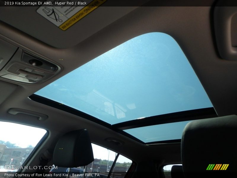 Hyper Red / Black 2019 Kia Sportage EX AWD