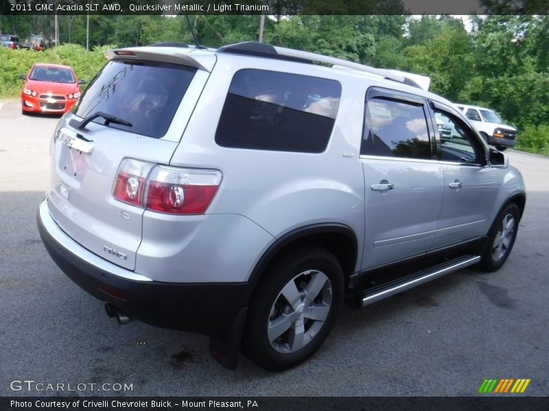 Quicksilver Metallic / Light Titanium 2011 GMC Acadia SLT AWD