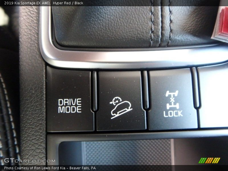 Hyper Red / Black 2019 Kia Sportage EX AWD