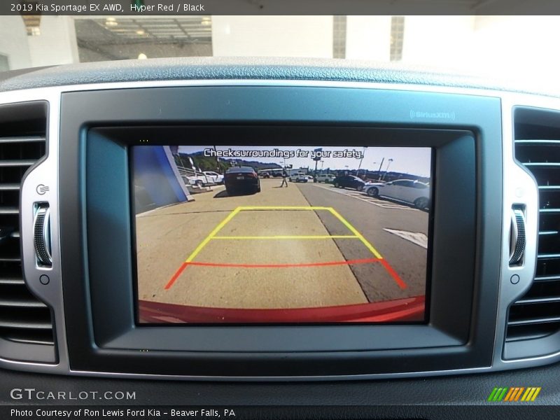 Hyper Red / Black 2019 Kia Sportage EX AWD