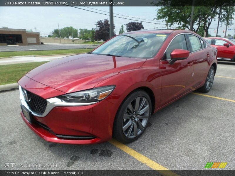 Soul Red Crystal Metallic / Sand 2018 Mazda Mazda6 Grand Touring
