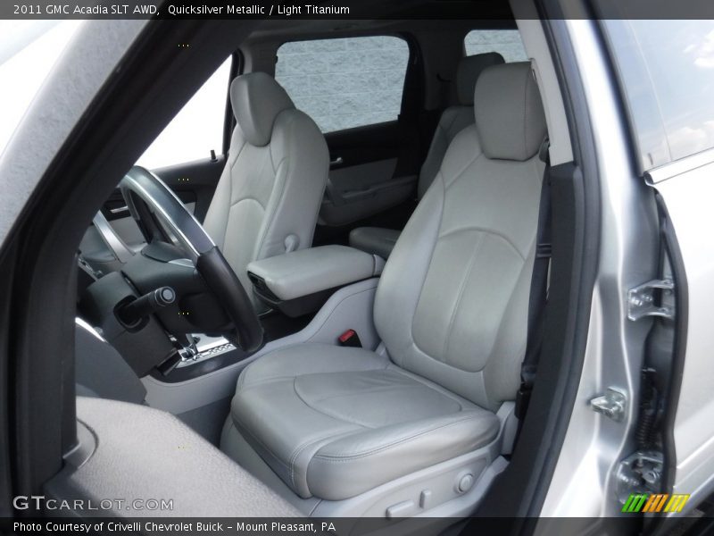 Quicksilver Metallic / Light Titanium 2011 GMC Acadia SLT AWD