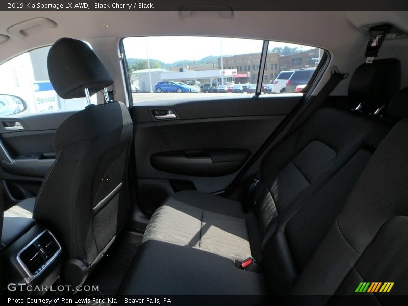 Black Cherry / Black 2019 Kia Sportage LX AWD