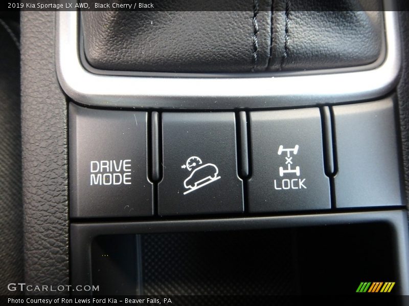 Black Cherry / Black 2019 Kia Sportage LX AWD